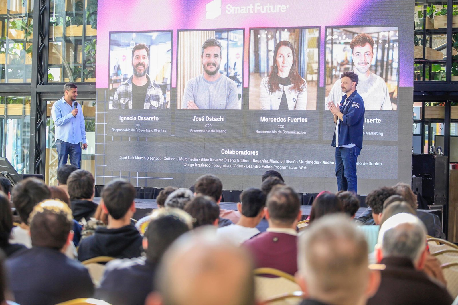 José Ostachi y Lisandro Iserte en la Aticma TechWeek 2025